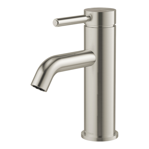 Phoenix Vivid MKII Basin Mixer Brushed Nickel Lead Free