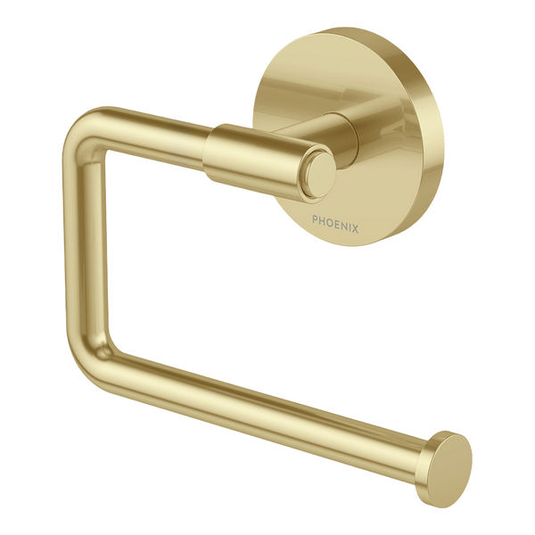 Phoenix Vivid MKII Toilet Roll Holder Brushed Gold