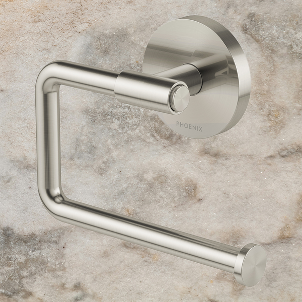 Phoenix Vivid MKII Toilet Roll Holder Brushed Nickel
