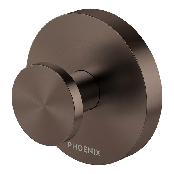 Phoenix Vivid MKII Robe Hook Brushed Bronze