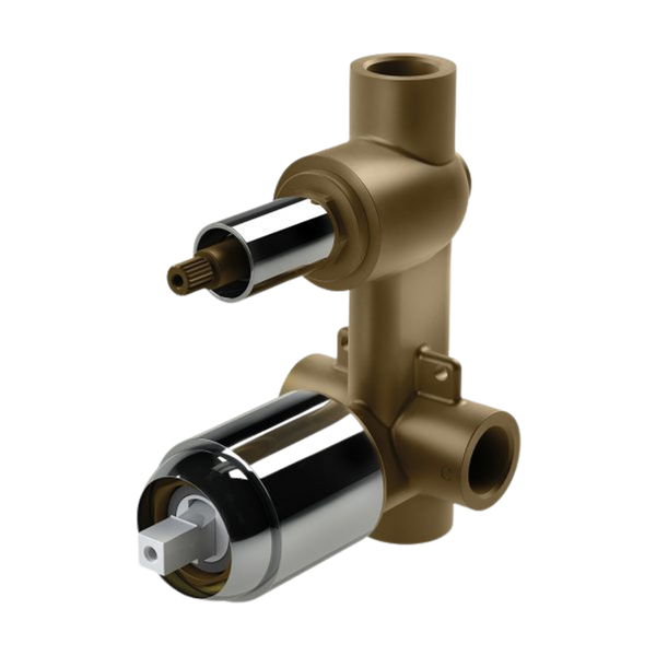 Phoenix Builders Shower / Bath Diverter Mixer Body Only Chrome