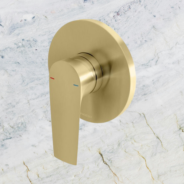 Phoenix Arlo Shower / Wall Mixer (Trim Kit Only) Brushed Gold