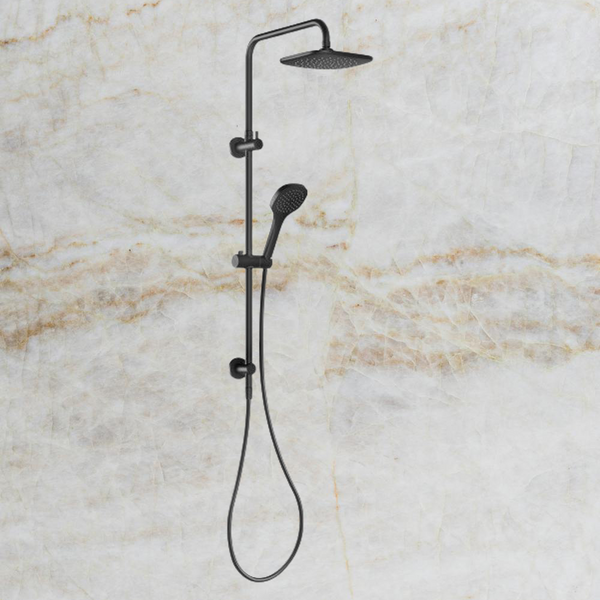 Phoenix Teva Twin Shower Matte Black