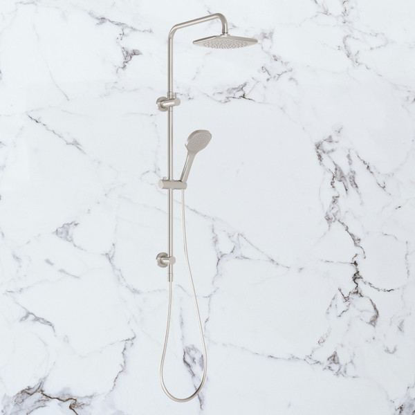 Phoenix Teva Twin Shower Brushed Nickel