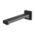 Phoenix Teva Wall Bath Outlet 200mm Matte Black