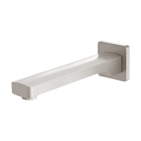 Phoenix Teva Wall Bath Outlet 200mm Brushed Nickel