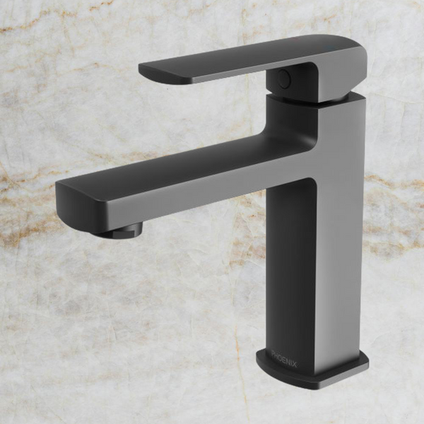 Phoenix Teva Basin Mixer Matte Black