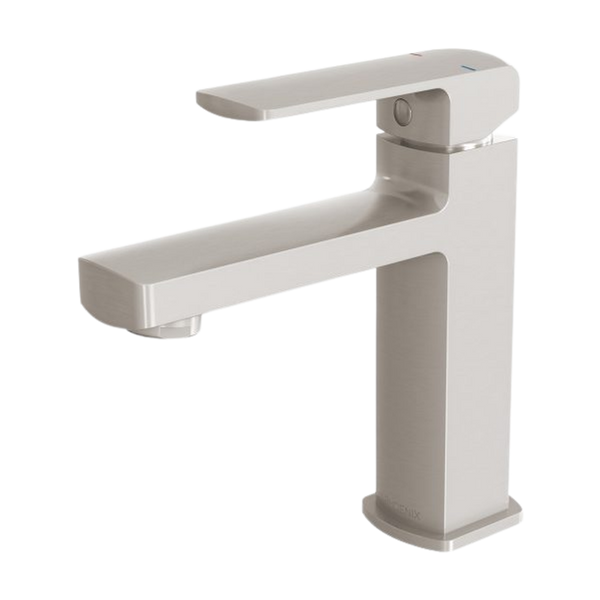 Phoenix Teva Basin Mixer Brushed Nickel