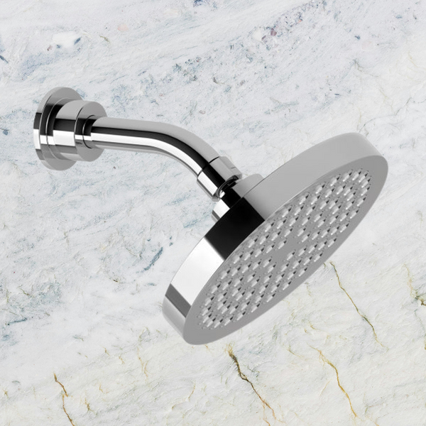 Phoenix Pina Shower Arm & 150mm Round Rose Chrome