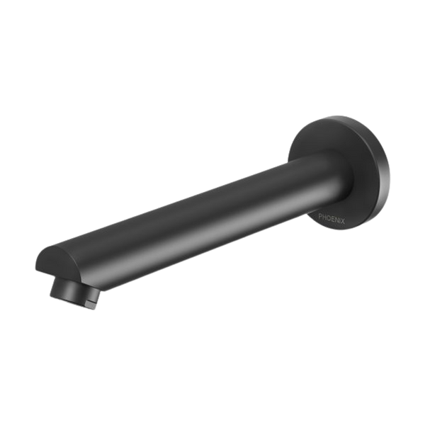 Phoenix Pina Wall Bath / Basin Outlet 180mm Matte Black