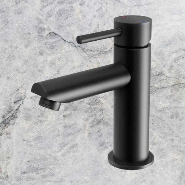 Phoenix Pina Basin Mixer Lead Free 6 Star Matte Black