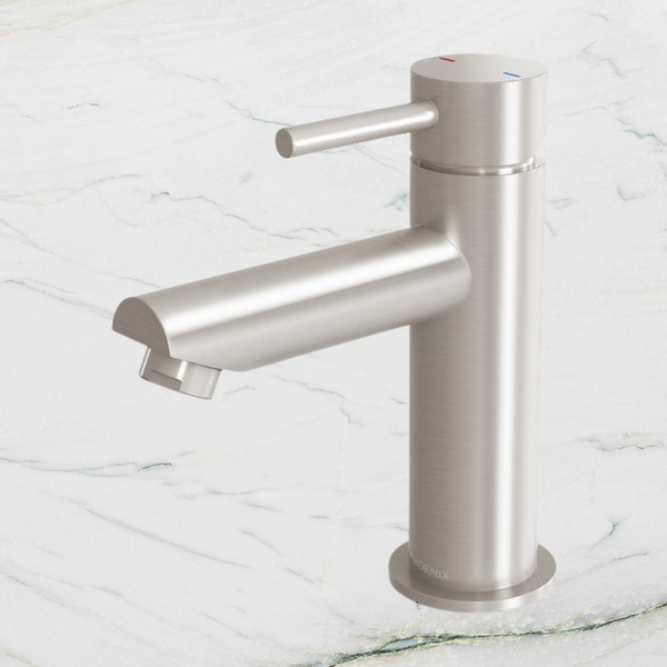 Phoenix Pina Basin Mixer Lead Free Brushed Nickel
