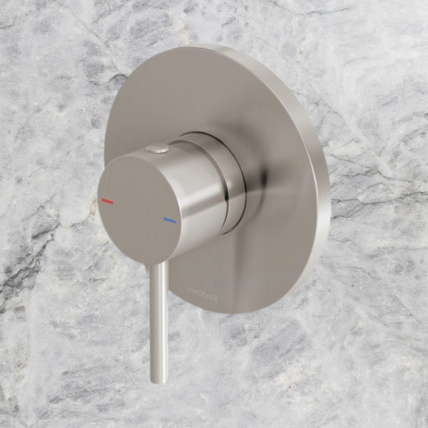 Phoenix Pina Shower / Wall Mixer (Trim Kit Only) Brushed Nickel
