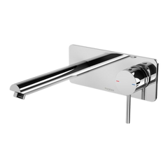 Phoenix Pina Wall Basin / Bath Mixer Set 180mm Trim Kit Only Lead Free Chrome