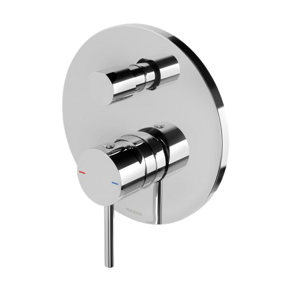 Phoenix Pina Shower / Bath Diverter Mixer (Trim Kit Only) Chrome