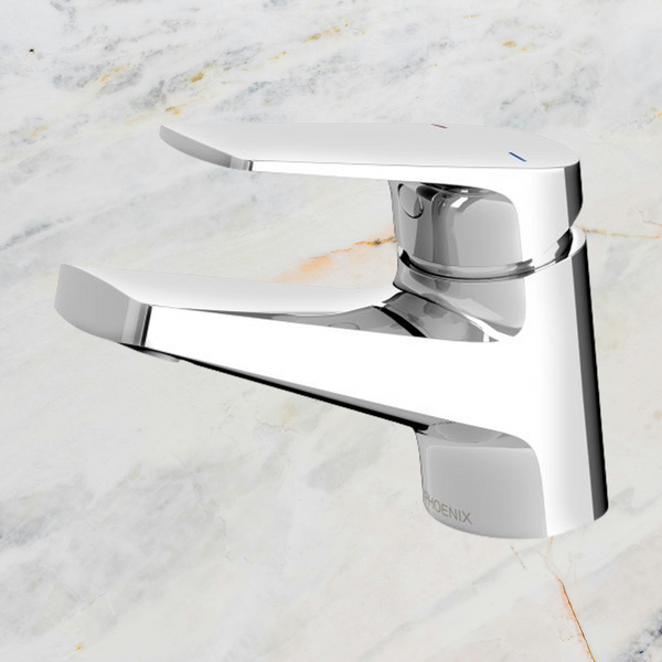 Phoenix Ivy MKII Fixed Basin Mixer Lead Free 6 Star Chrome