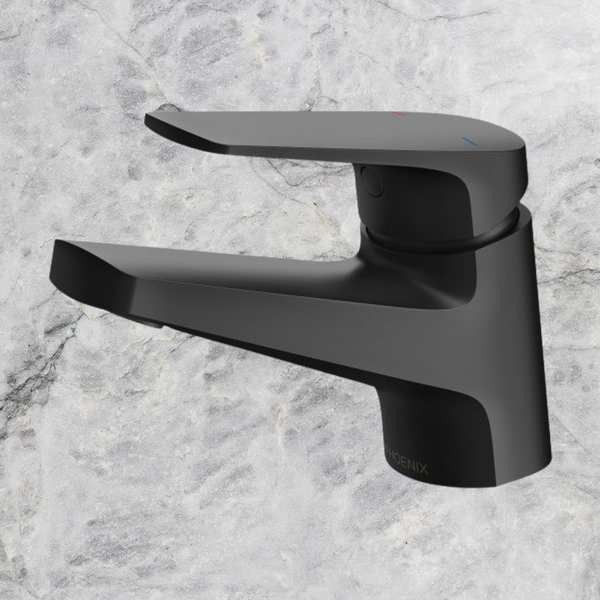 Phoenix Ivy MKII Fixed Basin Mixer Matte Black