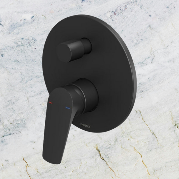 Phoenix Ivy MKII Diverter Mixer (Trim Kit Only) Matte Black