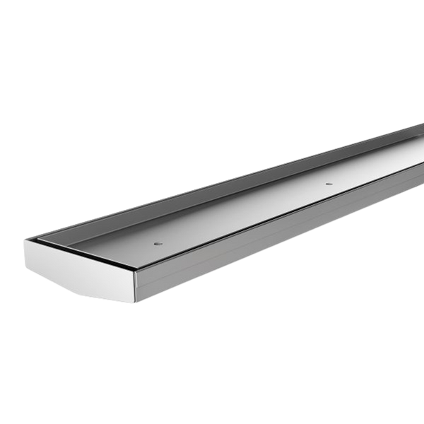 Phoenix V Channel Drain TI 100 x 600mm Outlet 90mm Stainless Steel