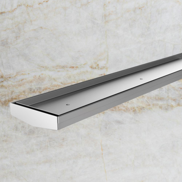 Phoenix V Channel Drain TI 100 x 1215mm Outlet 90mm Stainless Steel