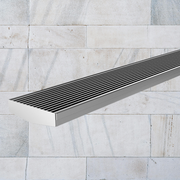 Phoenix V Channel Drain HG 100 x 900mm Outlet 90mm Stainless Steel