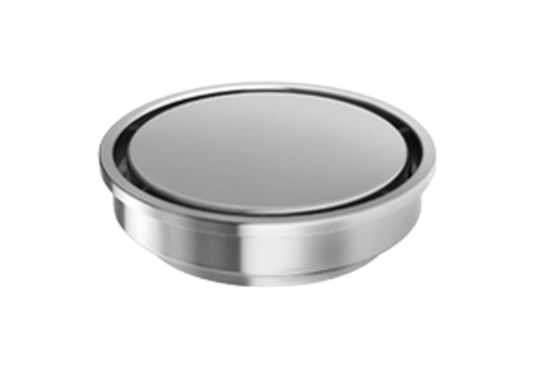 Phoenix Point Drain Round 100mm Outlet 76mm  Stainless Steel