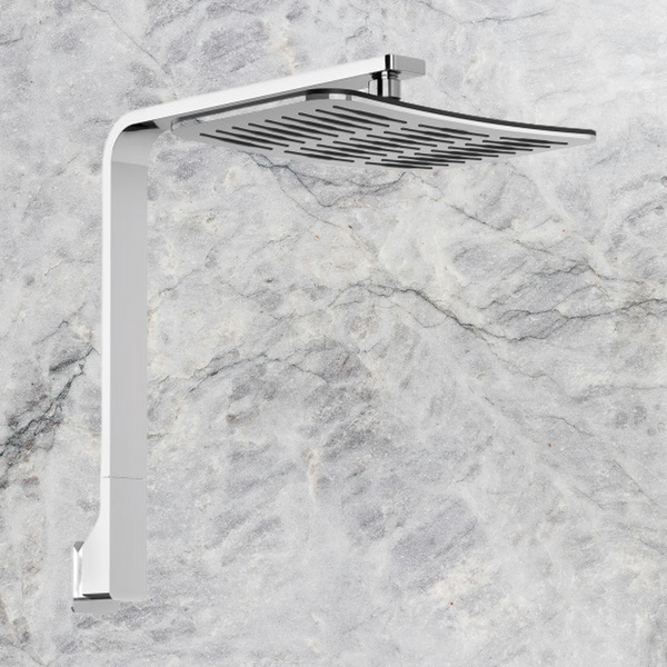 Phoenix NX Cape Shower Arm & Rose Chrome