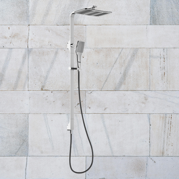 Phoenix NX Cape Twin Shower Chrome Black