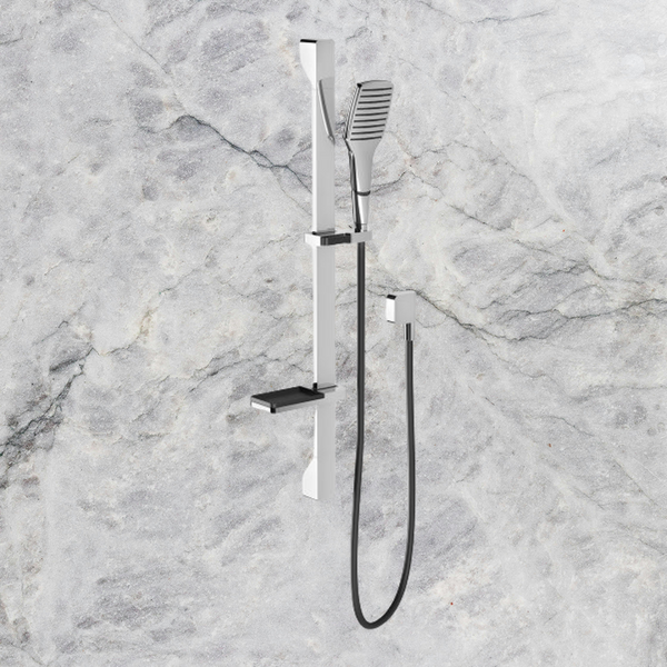 Phoenix NX Cape Rail Shower Chrome Black