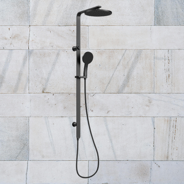 Phoenix NX Quil Twin Shower Matte Black