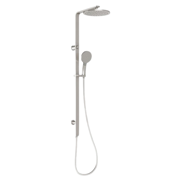 Phoenix NX Quil Twin Shower Brushed Nickel