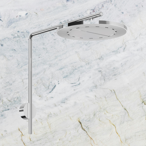 Phoenix NX Iko Shower Arm & Rose Chrome