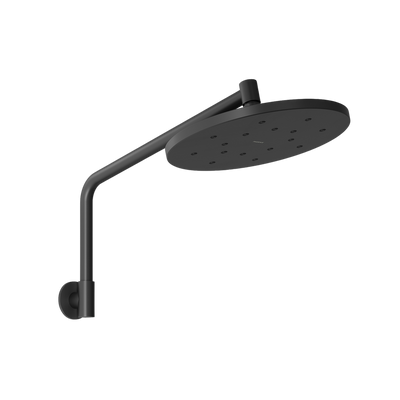 Phoenix Ormond High-Rise Shower Arm & Rose Matte Black