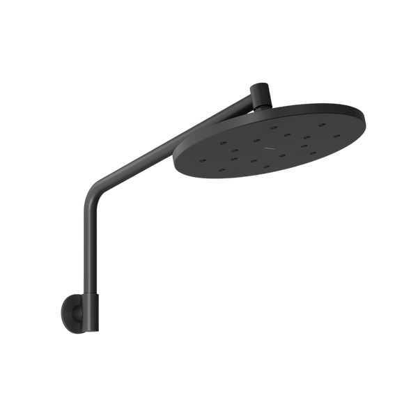 Phoenix Ormond High-Rise Shower Arm & Rose Matte Black