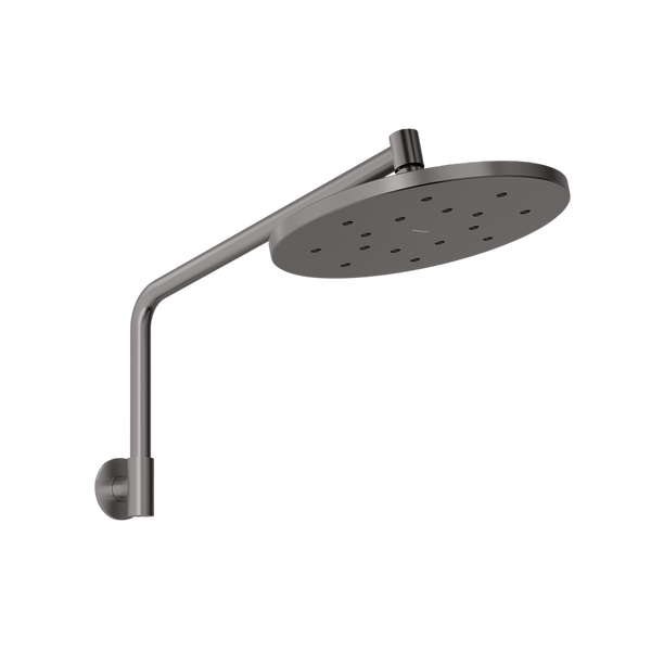 Phoenix Ormond High-Rise Shower Arm & Rose Brushed Carbon