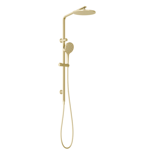 Phoenix Oxley Twin Shower Brushed Gold