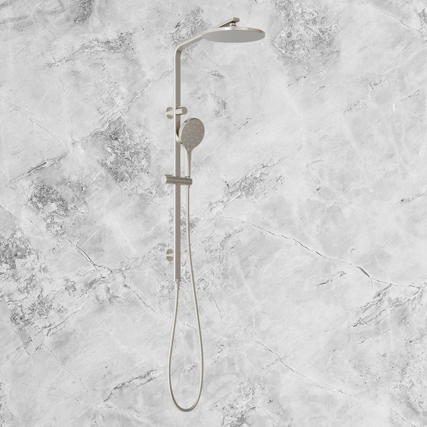 Phoenix Oxley Twin Shower Brushed Nickel