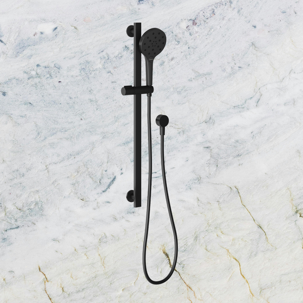 Phoenix Oxley Rail Shower Matte Black