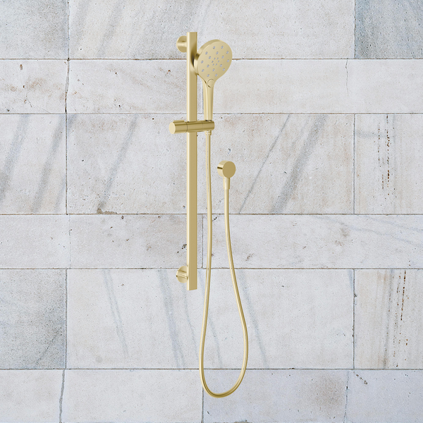 Phoenix Oxley Rail Shower Brushed Gold