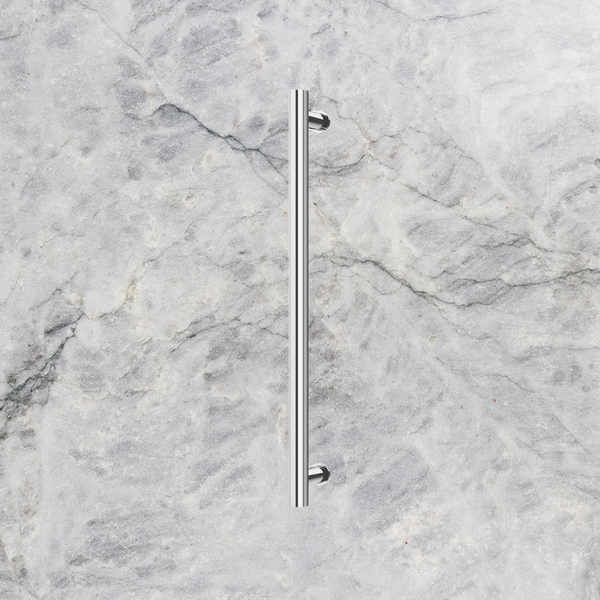 Phoenix Heated Towel Rail Round 600mm Chrome