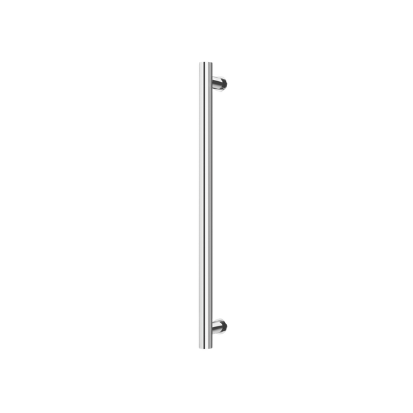 Phoenix Heated Towel Rail Round 600mm Chrome