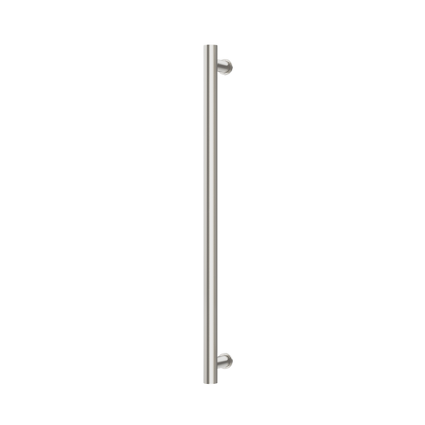 Phoenix Heated Towel Rail Round 800mm Brushed Nickel