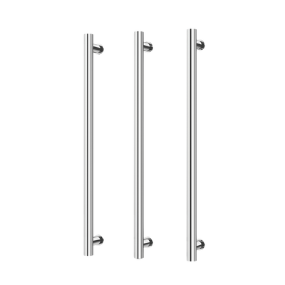 Phoenix Heated Triple Towel Rail Round 800mm Chrome
