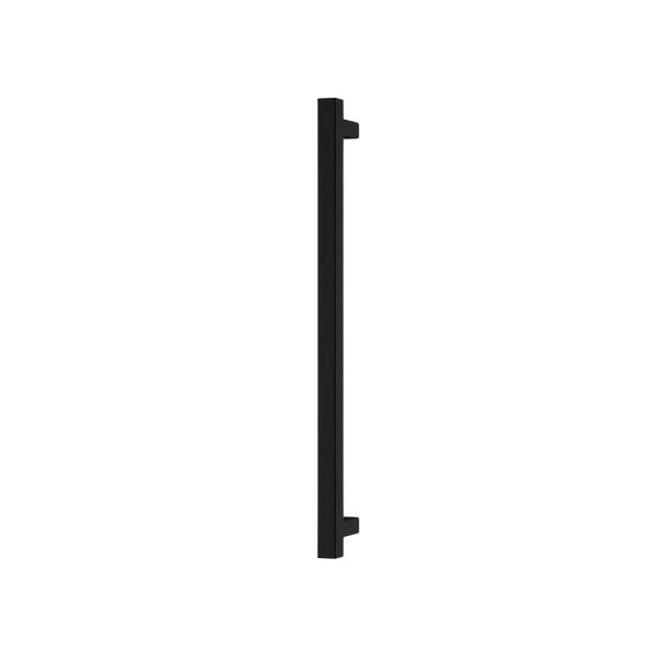 Phoenix Heated Towel Rail Square 600mm Matte Black