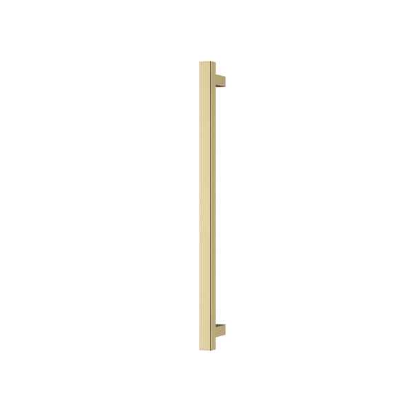 Phoenix Heated Towel Rail Square 600mm Brushed Gold