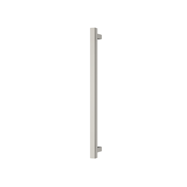 Phoenix Heated Towel Rail Square 600mm Brushed Nickel
