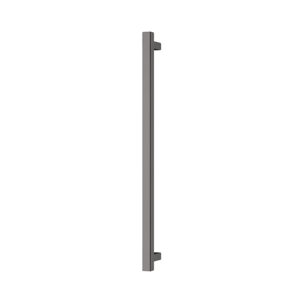 Phoenix Heated Towel Rail Square 800mm Brushed Carbon