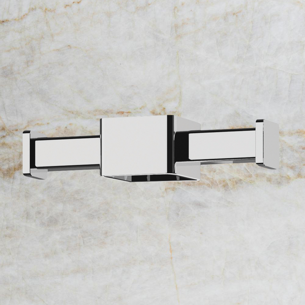 Phoenix Vertical Rail Hook Square Chrome