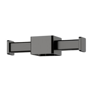 Phoenix Vertical Rail Hook Square Brushed Carbon