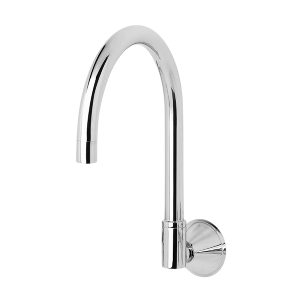 Phoenix Ivy Wall Sink Outlet 170mm Gooseneck Chrome